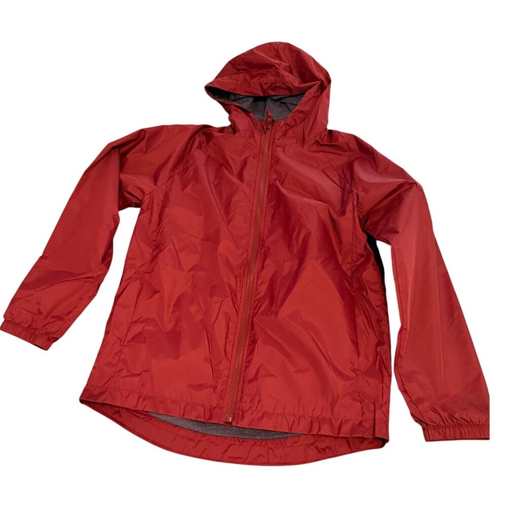 The Children’s Place Boys XL 14 Maroon Hooded Windbreaker